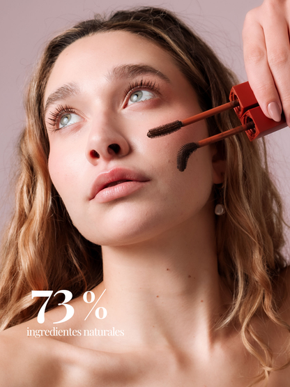 MÁSCARA DE PESTAÑAS TUBING MARRÓN INFUSIONADA CON SÉRUM